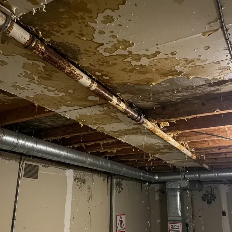 Ceiling Water Damage Repair in Ponder, TX